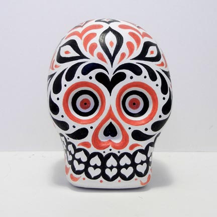 scott partridge - day of the dead skull - el camino restaurant