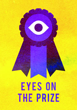 scott partridge - manifestation card - keep your eyes on the prize