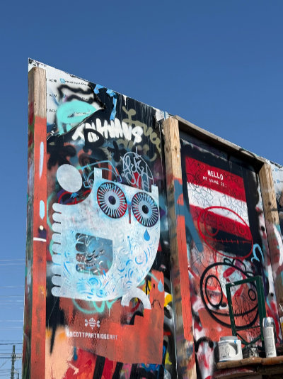Scott Partridge - Toah Gallery Mural
