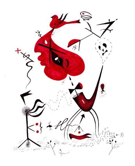 ink on paper