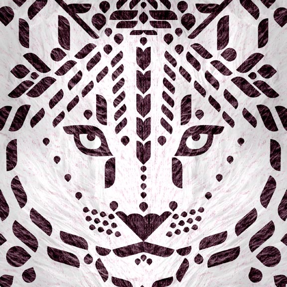 Scott Partridge - illustration - snow leopard