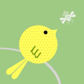 Scott Partridge - illustration - wilson's warbler